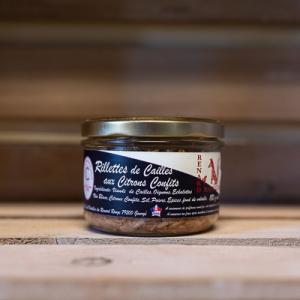 Rillettes | Rillettes de caille aux citrons confits - 180g